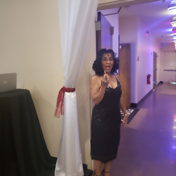 H&M Black Sequence Dress Size 6 NWOT - Picture 3 of 10